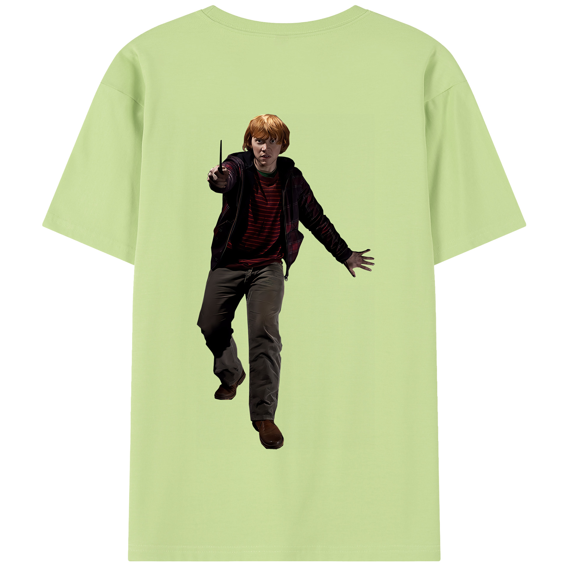 （画像用） Harry Potter ハリー・ポッターシリーズ 綿100％半袖Tシャツ（背面プリント）